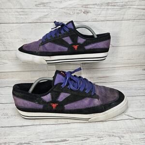 Fallen Skateboard Shoes Rising Sun Purple US Size 10 Distressed *No Insoles